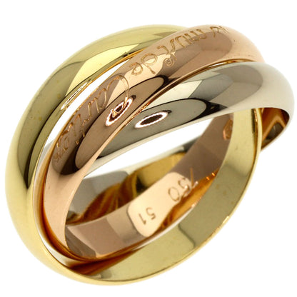 CARTIER Trinity #51 Ring K18 Yellow Gold K18 White GoldLadies [Used]
