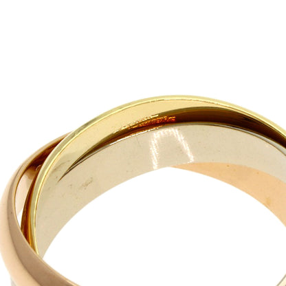 CARTIER Trinity #51 Ring K18 Yellow Gold K18 White GoldLadies [Used]