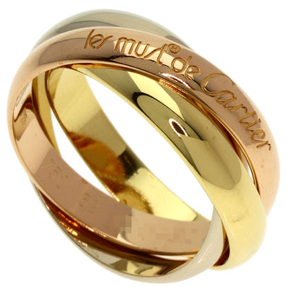 CARTIER Trinity #52 Ring K18 Yellow Gold K18 White GoldLadies [Used]