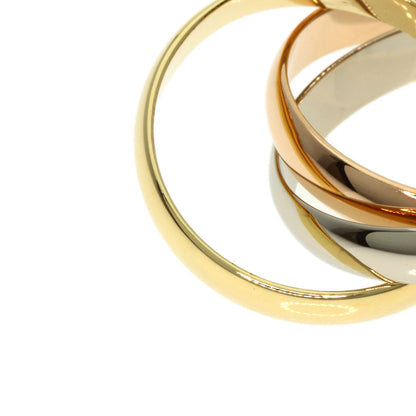CARTIER Trinity #50 Ring K18 Yellow Gold 18K Pink GoldLadies [Used]