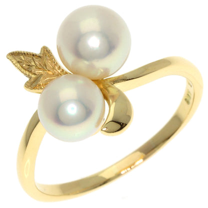 MIKIMOTO Pearl Pearl Ring K18 Yellow Gold Ladies [Used]