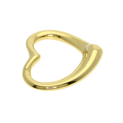 TIFFANY&Co. Open heart Pendant top K18 Yellow Gold Ladies [Used]