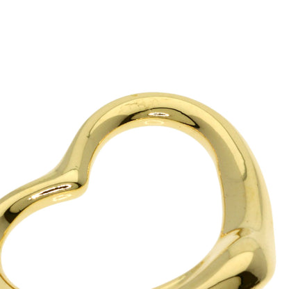 TIFFANY&Co. Open heart Pendant top K18 Yellow Gold Ladies [Used]