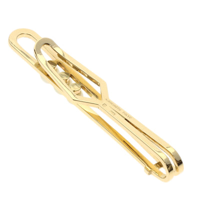 MIKIMOTO Tie Bar Pearl Pearl Tie pin K14 Yellow Gold mens [Used]