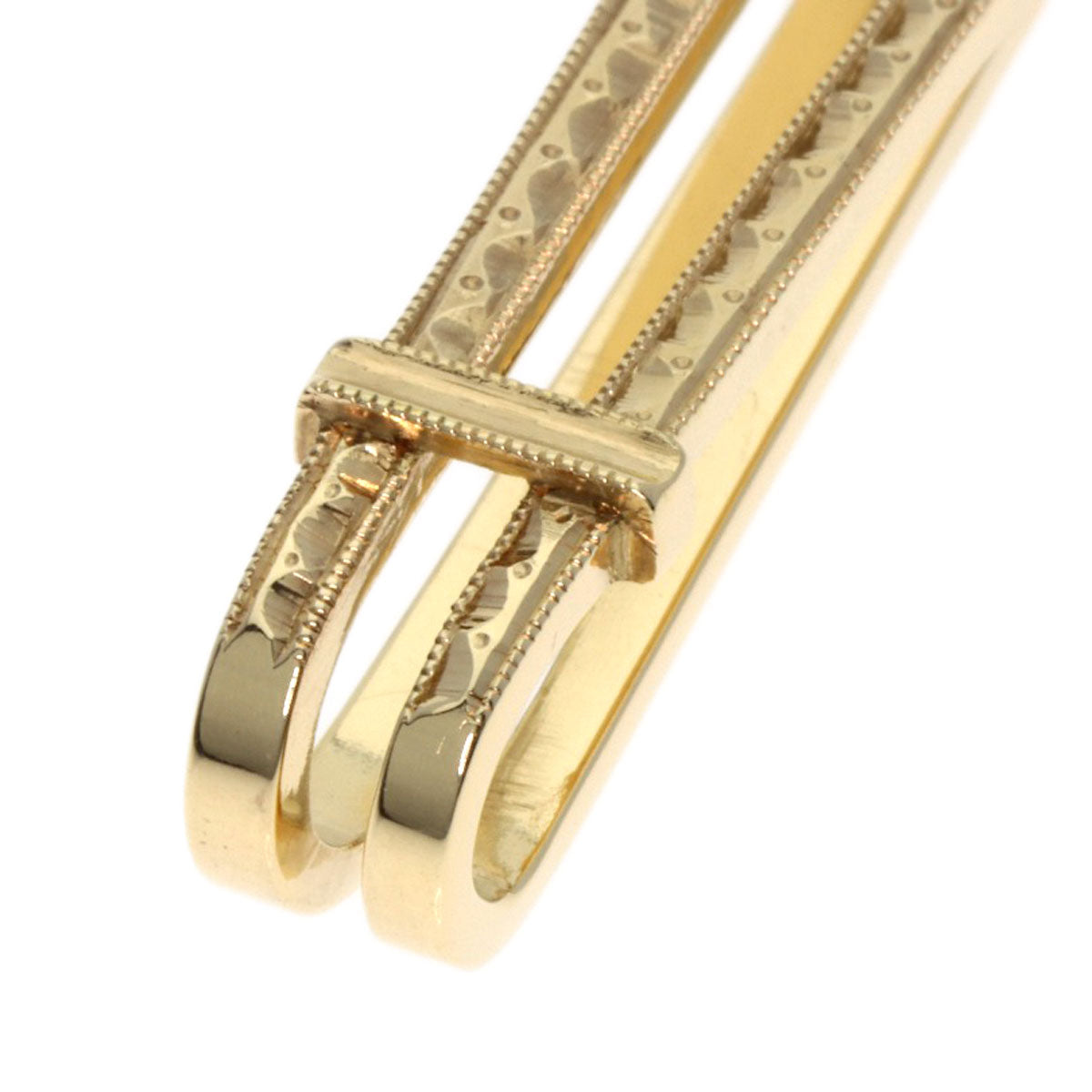 MIKIMOTO Tie Bar Pearl Pearl Tie pin K14 Yellow Gold mens [Used]