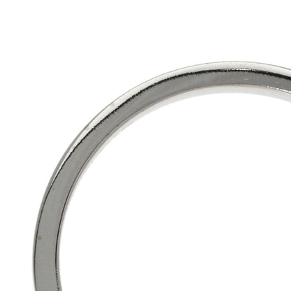 GUCCI GG Running #12 Ring K18 White Gold Ladies [Used]