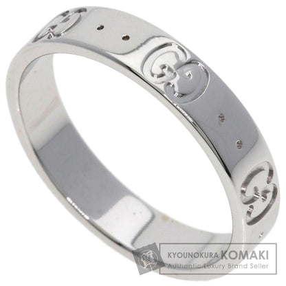 GUCCI Icon #14 Ring K18 White Gold Ladies [Used]