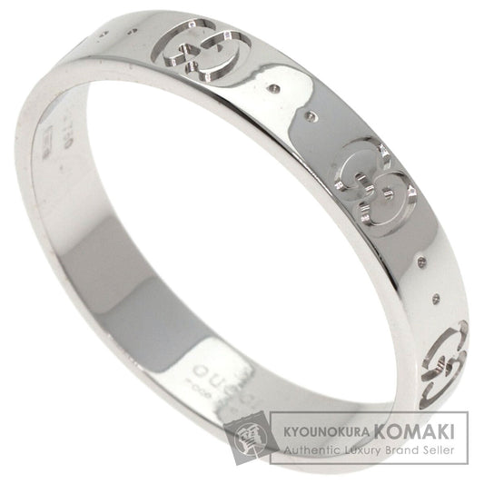 GUCCI Icon # 21 Ring K18 White Gold Ladies [Used]