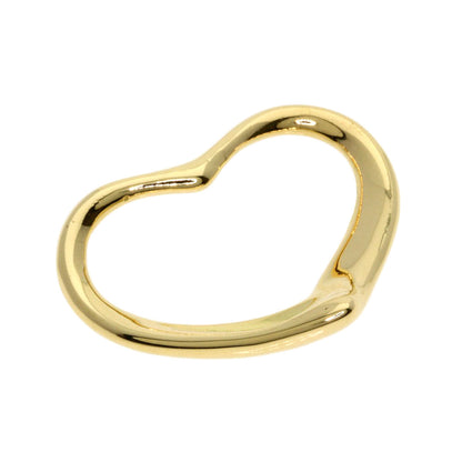 TIFFANY&Co. Open heart Pendant top K18 Yellow Gold Ladies [Used]