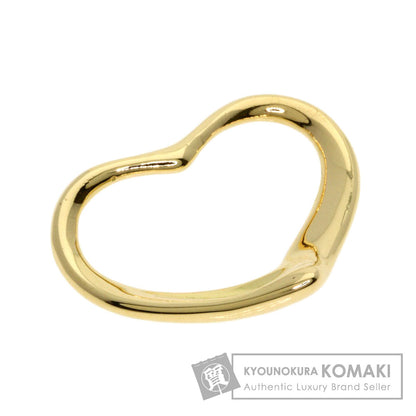 TIFFANY&Co. Open heart Pendant top K18 Yellow Gold Ladies [Used]
