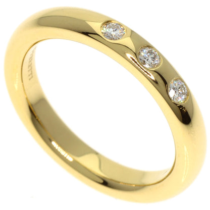 TIFFANY&Co. 3P Diamond Ring K18 Yellow Gold Ladies [Used]