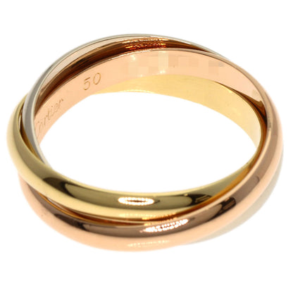 CARTIER Trinity #50 Ring K18 Yellow Gold K18 White GoldLadies [Used]