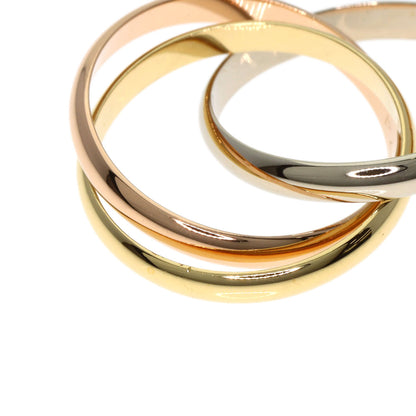 CARTIER Trinity #50 Ring K18 Yellow Gold K18 White GoldLadies [Used]
