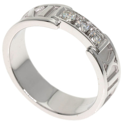 TIFFANY&Co. Atlas Diamond Ring K18 White Gold Ladies [Used]