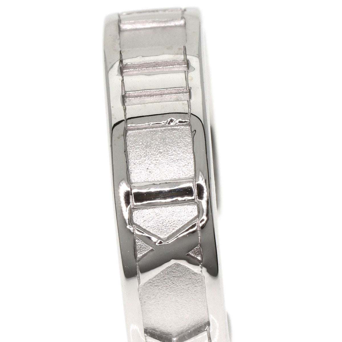 TIFFANY&Co. Atlas Diamond Ring K18 White Gold Ladies [Used]