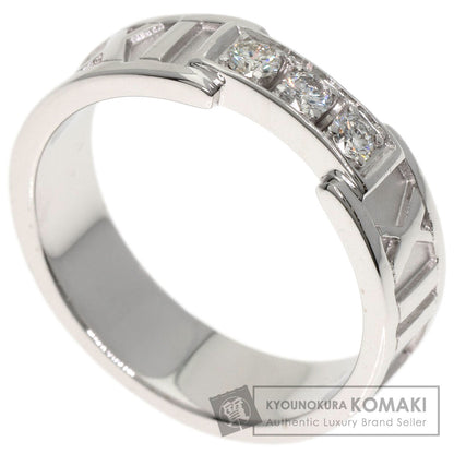 TIFFANY&Co. Atlas Diamond Ring K18 White Gold Ladies [Used]