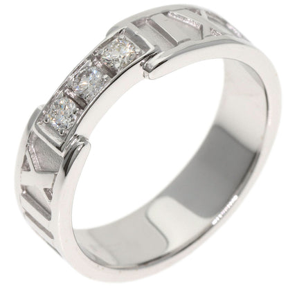 TIFFANY&Co. Atlas Diamond Ring K18 White Gold Ladies [Used]