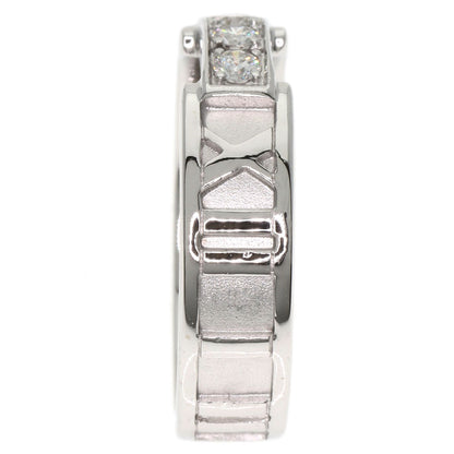 TIFFANY&Co. Atlas Diamond Ring K18 White Gold Ladies [Used]
