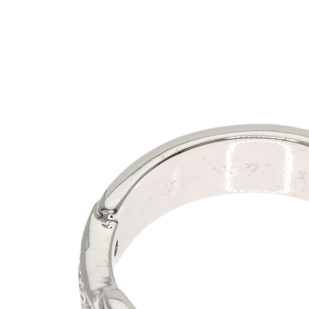 TIFFANY&Co. Atlas Diamond Ring K18 White Gold Ladies [Used]