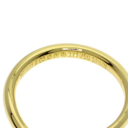 TIFFANY&Co. Curved band Ring K18 Yellow Gold Ladies [Used]