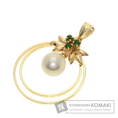 TASAKI Pearl Pearl Pendant top K14 Yellow Gold Ladies [Used]