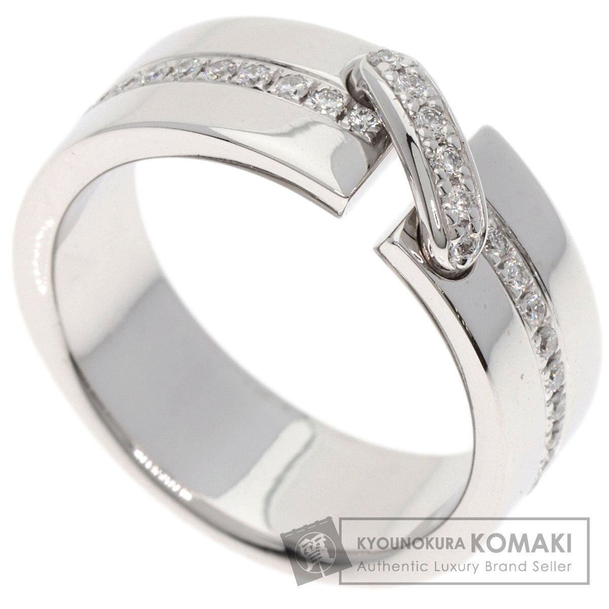 Chaumet Lian Diamond Ring K18 White Gold Ladies [Used]