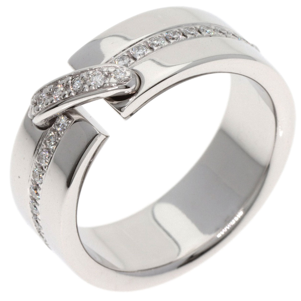 Chaumet Lian Diamond Ring K18 White Gold Ladies [Used]