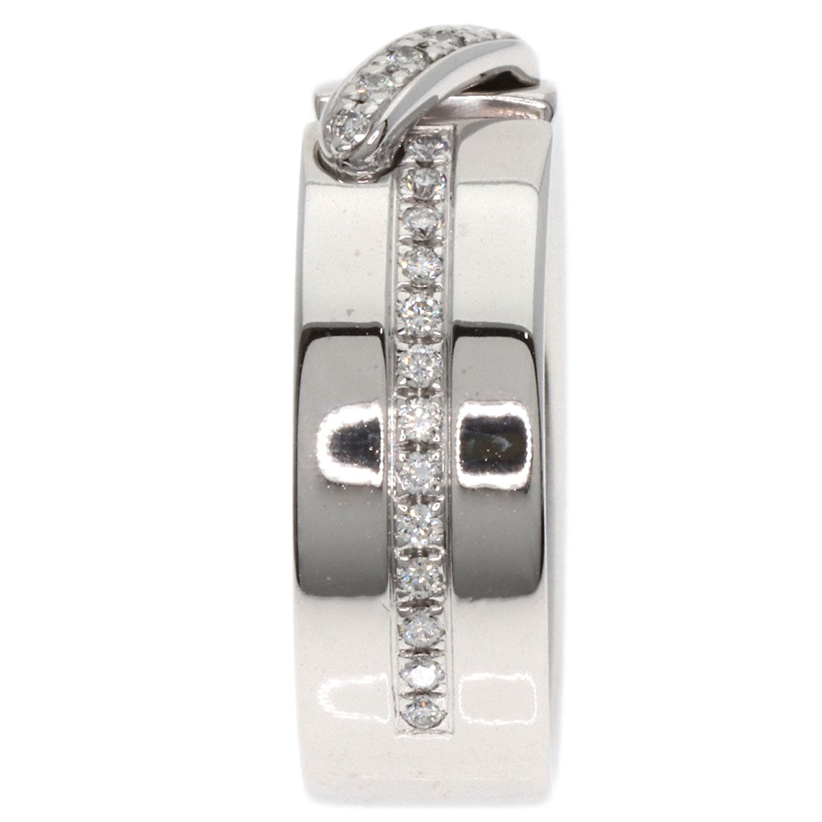 Chaumet Lian Diamond Ring K18 White Gold Ladies [Used]