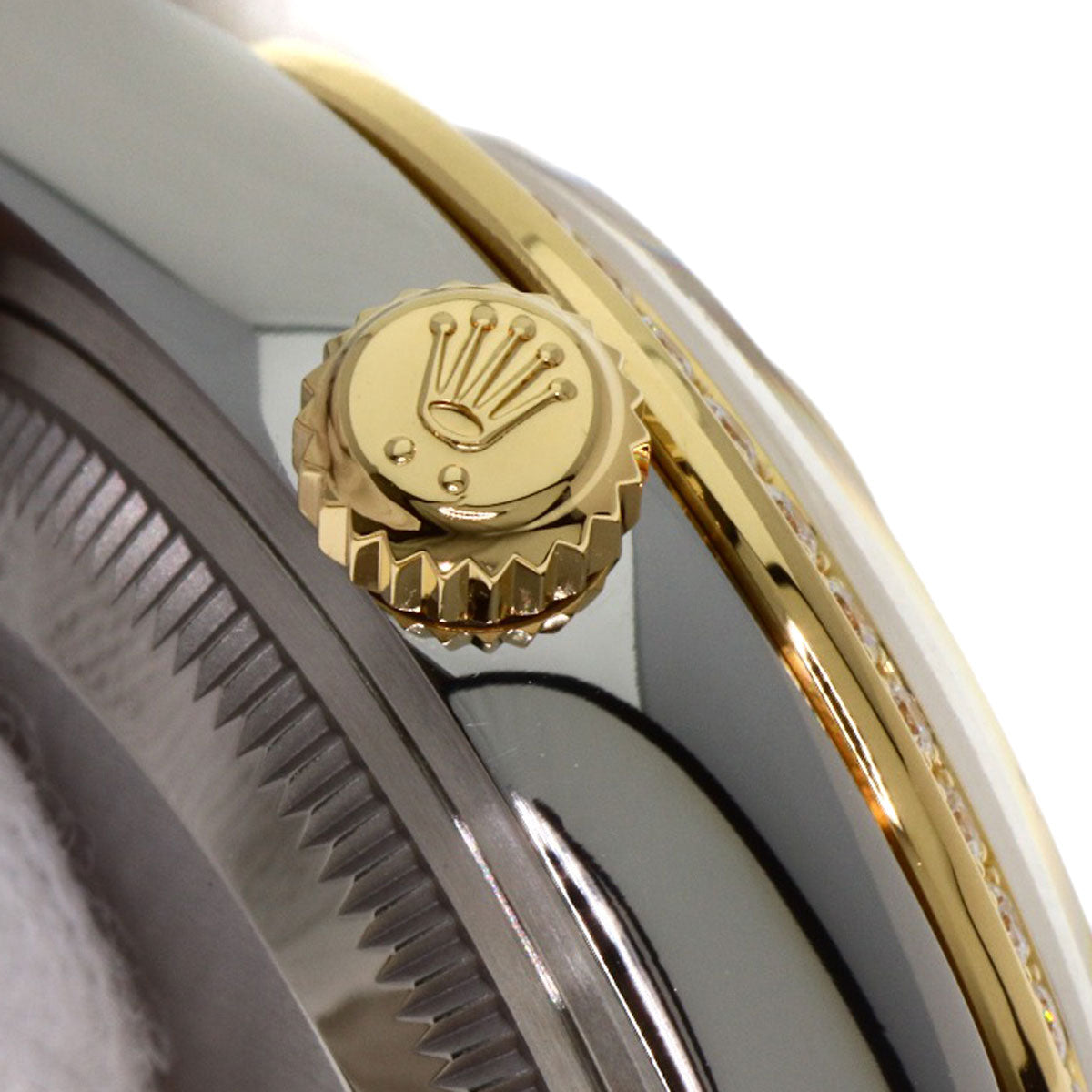 ROLEX Datejust Star IX Bezel Diamond Watches 279383RBR Stainless Steel/SSxK18YG Ladies