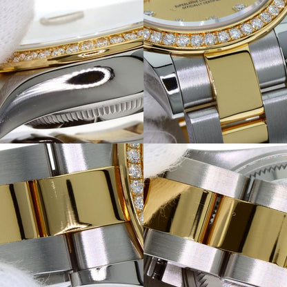 ROLEX Datejust Star IX Bezel Diamond Watches 279383RBR Stainless Steel/SSxK18YG Ladies