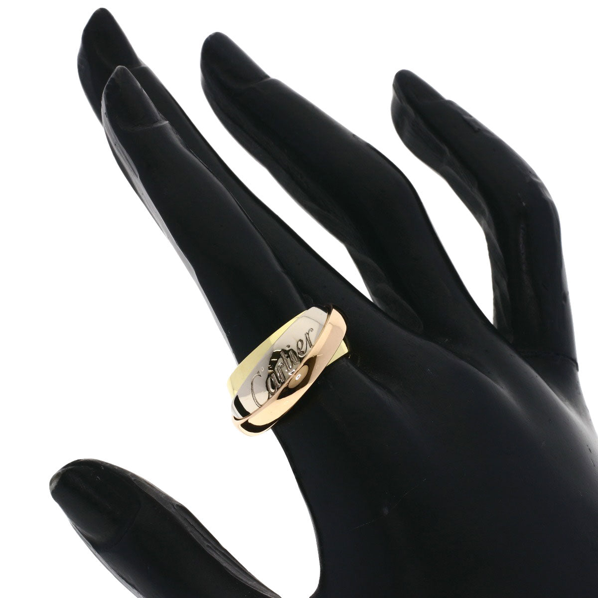 CARTIER Trinity Must Essence #51 Ring K18 Yellow Gold K18 White GoldLadies [Used]