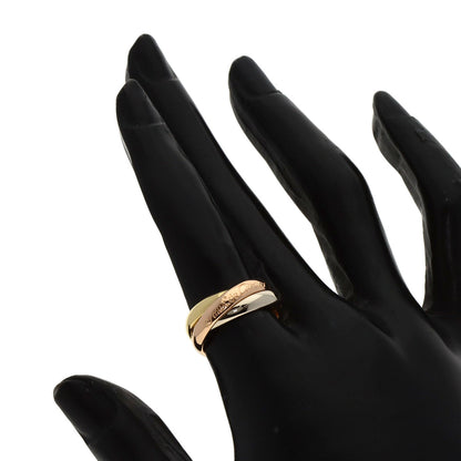 CARTIER Trinity #50 Ring K18 Yellow Gold K18 White GoldLadies [Used]
