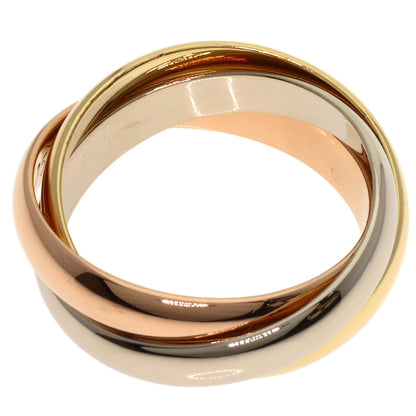 CARTIER Trinity #50 Ring K18 Yellow Gold K18 White GoldLadies [Used]