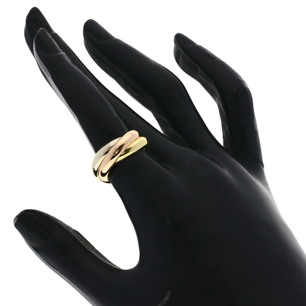 CARTIER Trinity #48 Ring K18 Yellow Gold K18 White GoldLadies [Used]