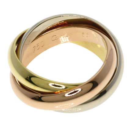 CARTIER Trinity #50 Ring K18 Yellow Gold K18 White GoldLadies [Used]