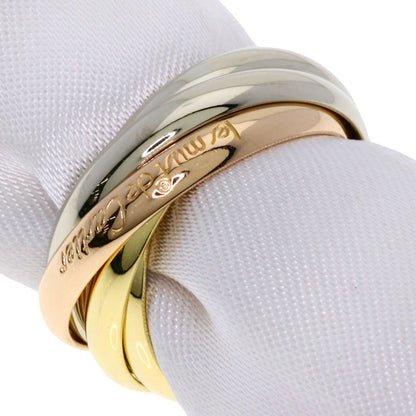 CARTIER Trinity 5-in-a-row #52 Ring K18 Yellow Gold 18K Pink GoldLadies [Used]