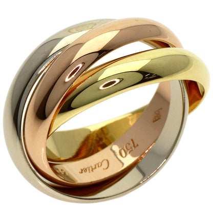 CARTIER Trinity #51 Ring K18 Yellow Gold K18 White GoldLadies [Used]
