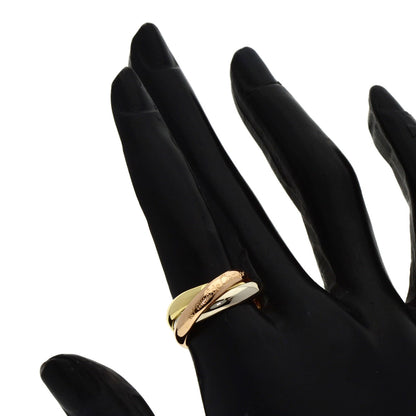 CARTIER Trinity Ring K18 Yellow Gold K18 White GoldLadies [Used]