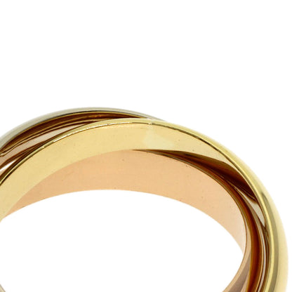 CARTIER Trinity Ring K18 Yellow Gold K18 White GoldLadies [Used]
