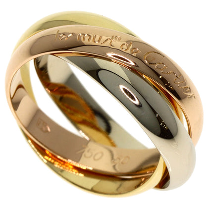 CARTIER Trinity #50 Ring K18 Yellow Gold K18 White GoldLadies [Used]