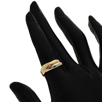 CARTIER Trinity #50 Ring K18 Yellow Gold K18 White GoldLadies [Used]