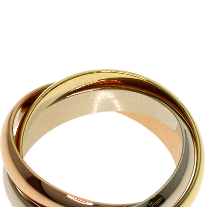 CARTIER Trinity #50 Ring K18 Yellow Gold K18 White GoldLadies [Used]