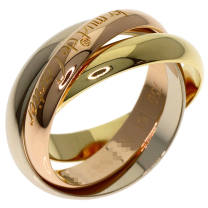 CARTIER Trinity #51 Ring K18 Yellow Gold K18 White GoldLadies [Used]