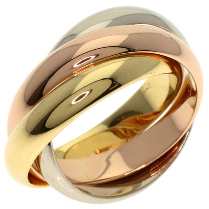 CARTIER Trinity MM Ring K18 Yellow Gold K18 White GoldLadies [Used]