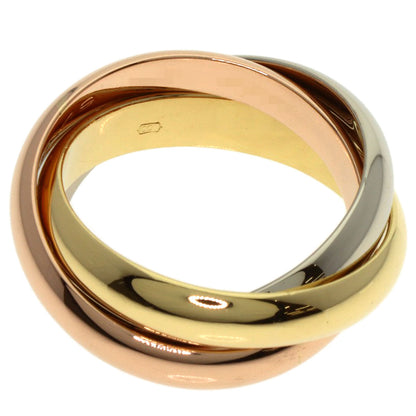CARTIER Trinity MM Ring K18 Yellow Gold K18 White GoldLadies [Used]