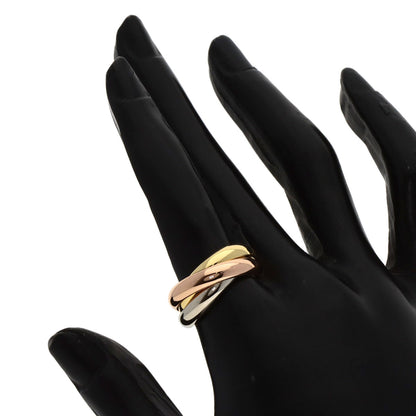 CARTIER Trinity MM Ring K18 Yellow Gold K18 White GoldLadies [Used]