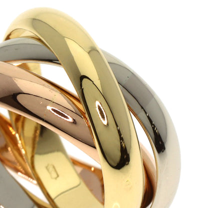 CARTIER Trinity MM Ring K18 Yellow Gold K18 White GoldLadies [Used]