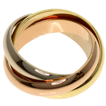 CARTIER Trinity MM #49 Ring K18 Yellow Gold K18 White GoldLadies [Used]