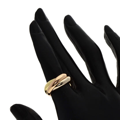 CARTIER Trinity MM #49 Ring K18 Yellow Gold K18 White GoldLadies [Used]