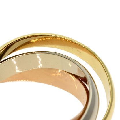 CARTIER Trinity #51 Ring K18 Yellow Gold 18K Pink GoldLadies [Used]